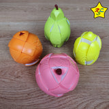 Pack X4 Frutas Cubos Rubik Fanxin Pera 3x3 Durazno Naranja Limon