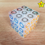 Cubo Rubik 3x3 Crystal Transparente Speedcube Mofang Jiaoshi