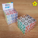 Cubo Rubik 3x3 Crystal Transparente Speedcube Mofang Jiaoshi