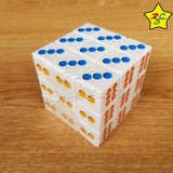 Cubo Rubik Domino 3x3 Economico Magic Cube Promocion Blanco