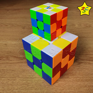 Cubo Rubik 3x3 9 cm Super Grande Didactico Magic Cube Stickerless