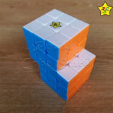 Cubo Rubik 3x3 Siamés Shengshou  - Negro - Stickerless