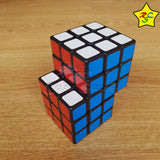 Cubo Rubik 3x3 Siamés Shengshou  - Negro - Stickerless