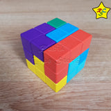 Cubo Soma Puzzle Colores Rubik Rompecabezas Tridimensional
