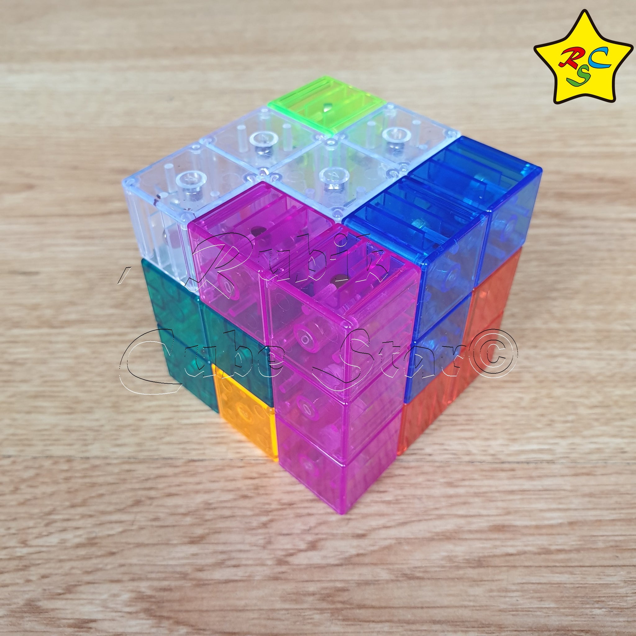 frecuencia Original aire Cubo Soma Magnetico Reto Mental Iman Puzzle + Tarjetas – Rubik Cube Star