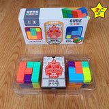 Cubo Soma X2 Plastico Reto Mental Puzzle Bloques + Tarjetas