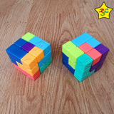 Cubo Soma X2 Plastico Reto Mental Puzzle Bloques + Tarjetas