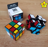 Mirror Doble Solución Camaleón Cubo Rubik 3x3 Colores Qiyi