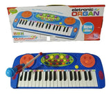Piano Infantil Organo Electronico Teclado Musica + Microfono