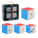 Pack Cubos Rubik 2x2, 3x3, 4x4, 5x5 Meilong Original Moyu