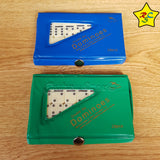 Domino Mini Juego Mesa Destreza Azar Estrategia Piezas