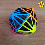 CuboDevil Eye I mod3 Fibra De Carbono Rubik 3x3 Dodecaedro
