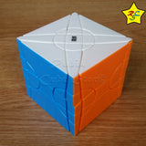 Cubo Rubik Time Wheel Fisher Yileng 3x3 Time Round Moyu  - Negro - Stickerless