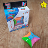 Cubo Rubik 3x3x1 Floppy Spinner Fidget Candy Color 1x3x3