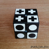 Cubo Rubik 2x2 Alumbra Oscuridad Stickers Formas Esp Limitado