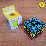 Gear 3x3 Tricolor Cubo Rubik Sandwich Qiyi Engranajes Tiled