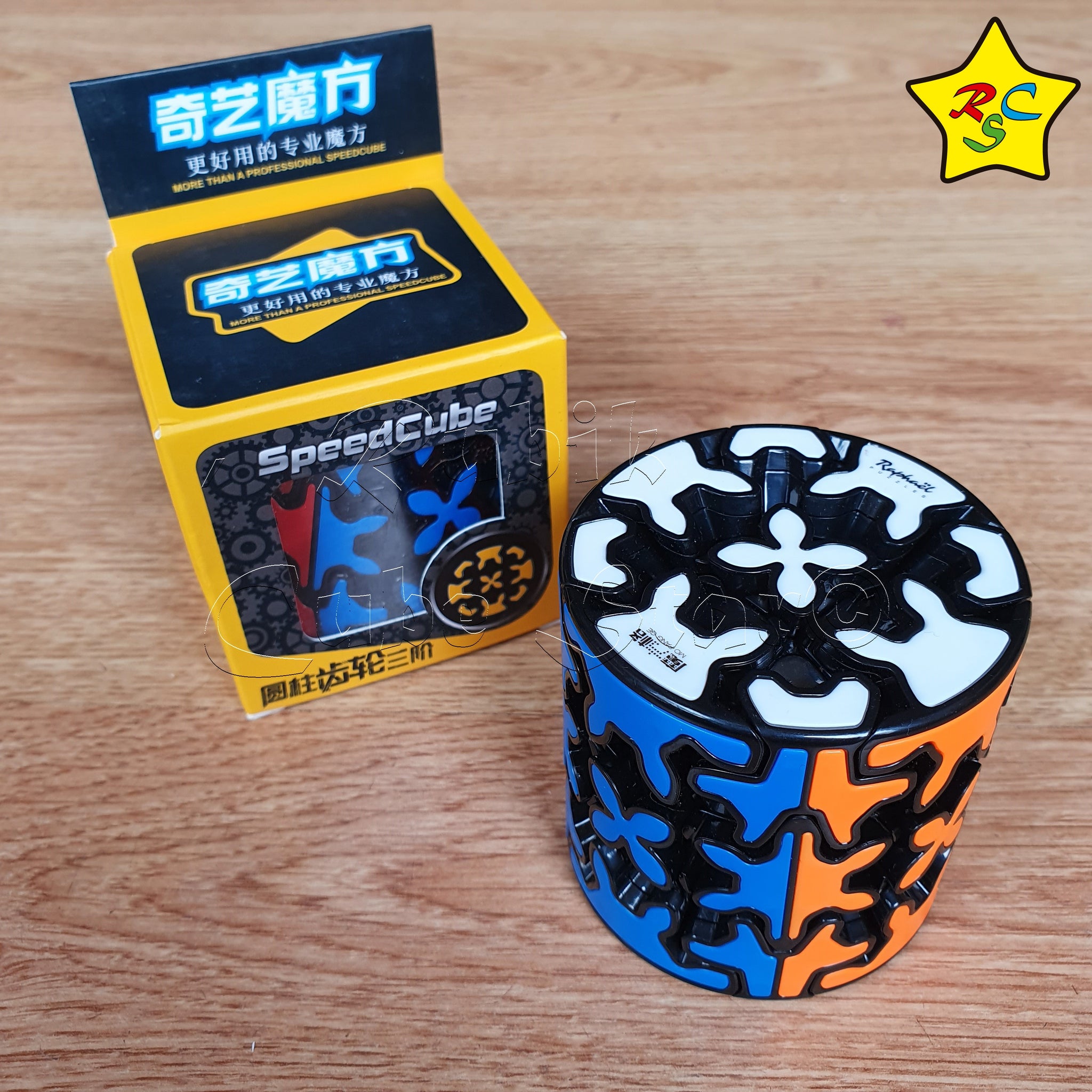 Gear Cilindro Cubo Rubik Pinones Qiyi Engranajes Original Rubik Cube Star