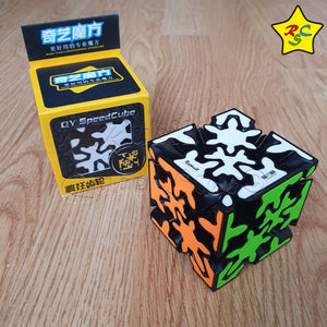 Gear Crazy Qiyi Cubo Rubik Axis Modificación 3x3 Gear Cube