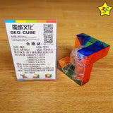 Geo Cube Transparete Cubo Rubik Transparentes MoFang JiaoShi