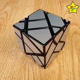 Ghost Cube 3x3 Plateado Cubo Rubik Fantasma Ninja Dificultad