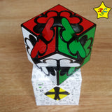 Cubo Rubik Heart Copter LanLan Corazon Honey Dino Cube  - Negro