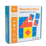 Juego Bloques Pixy Cube Blocks Figura Patron Arte + Tarjetas
