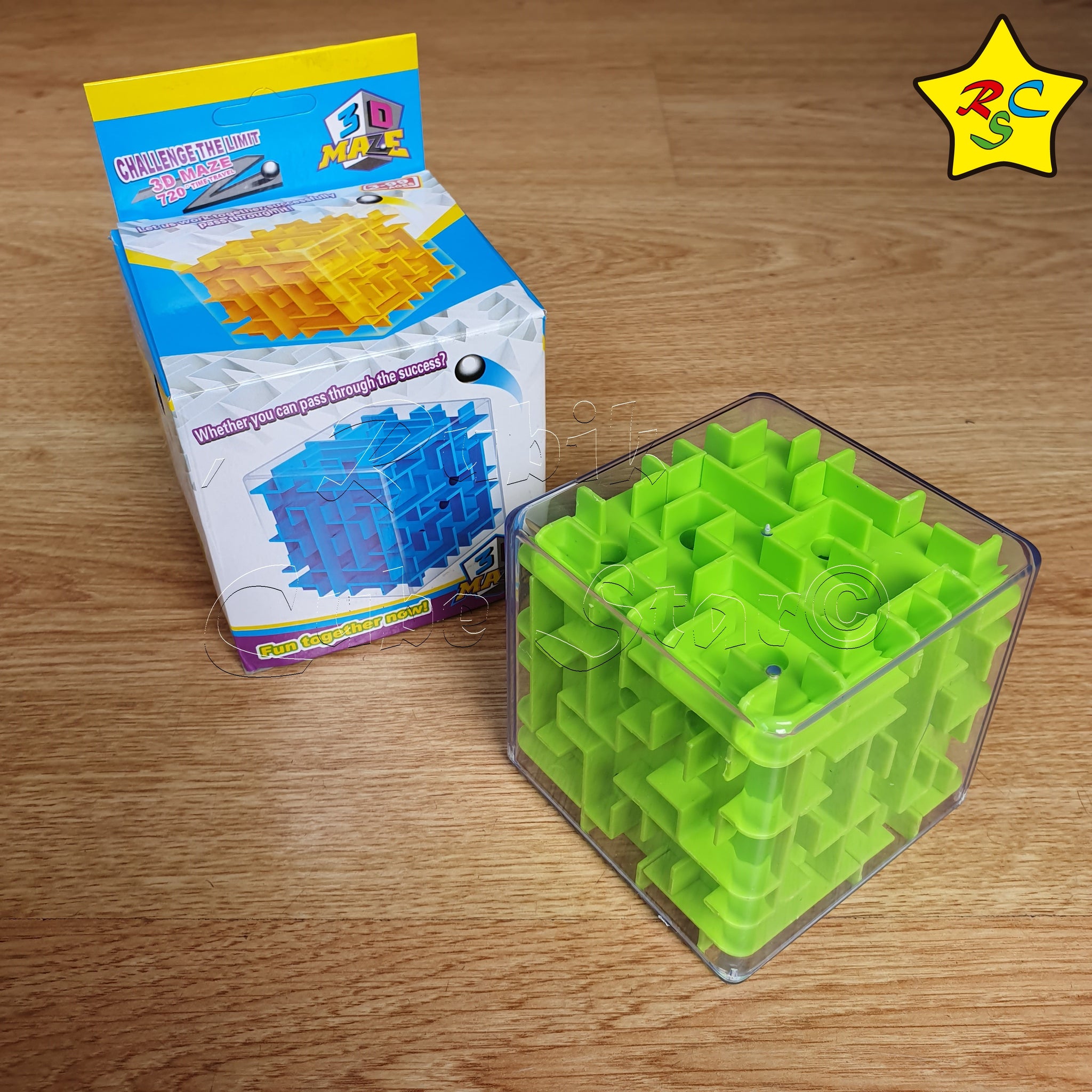 Puzzle Laberinto 3d Rompecabezas 5 Cm - Colores – Rubik Cube Star
