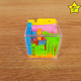 Puzzle Laberinto Cubico Niveles Agilidad Multi Color 4.4cm
