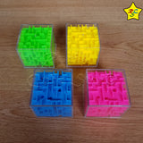 Puzzle Laberinto 3d Rompecabezas 5 Cm - Colores