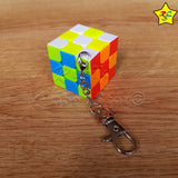 Llaveros Mini Cubo Rubik  2x2 3x3 Buen Giro Stickerless