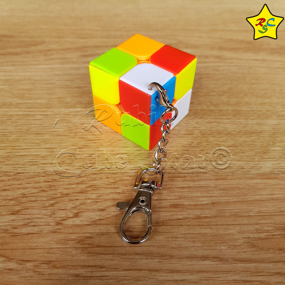 Cubo Rubik Llavero 2x2 Zcube Speedcube Mini Stickerless 3.5cm