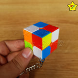 Cubo Rubik Llavero 2x2 Zcube Speedcube Mini Stickerless 3.5cm