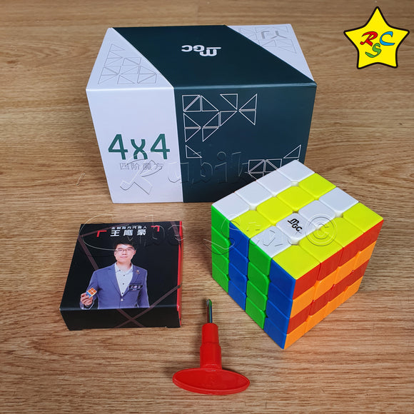 Mgc 4 Moyu Yj Cubo Rubik 4x4 Magnetico Velocidad Stickerless