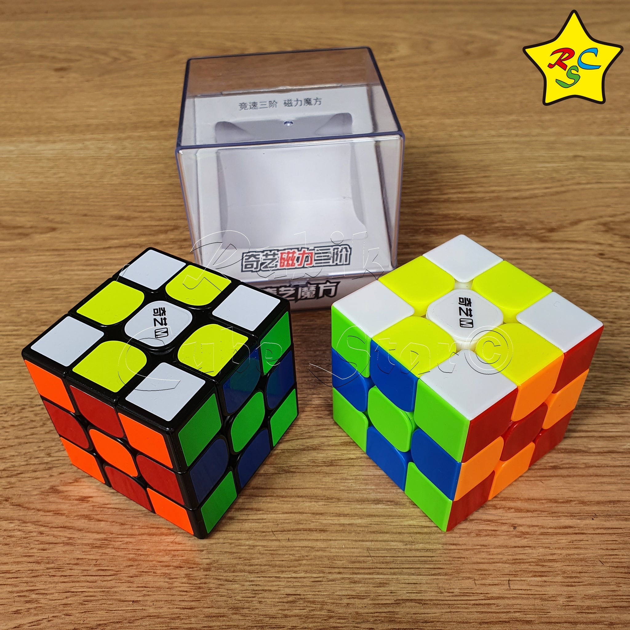 Cubo Mágico 3x3x3 Qiyi MS Preto - Magnético - Oncube: os melhores cubos  mágicos você encontra aqui