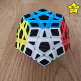 Megaminx Meilong Fibra De Carbono Cubo Rubik 3x3 Moyu