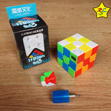 Cubo Rubik Timer 3x3 Cronometro Meilong Moyu Stickerless
