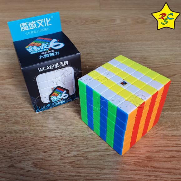 Meilong 6x6 Cubo Rubik Moyu Mofang Jiaoshi Profesional Original Velocidad