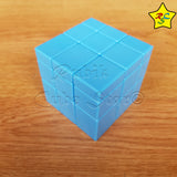 Mirror Cubo Rubik Azul Shengshou 3x3 Cubo Espejo Stickerless