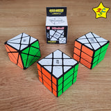 Pack 3 Mods Cubos Rubik 3x3 Fisher + Axis + Windmill Qiyi