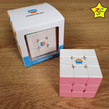 Monster Go 3x3 Cubo Rubik Gan Cube Original Rosado Pink