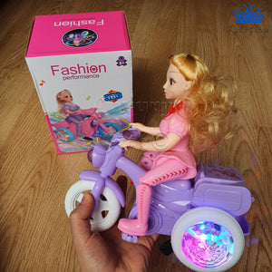 Barbie Motocicleta Alumbra Musica Y Diversion Juguete Niñas