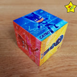 Cubo Rubik Pj Mask 3x3 Heroes En Pijama Stickerless Esp