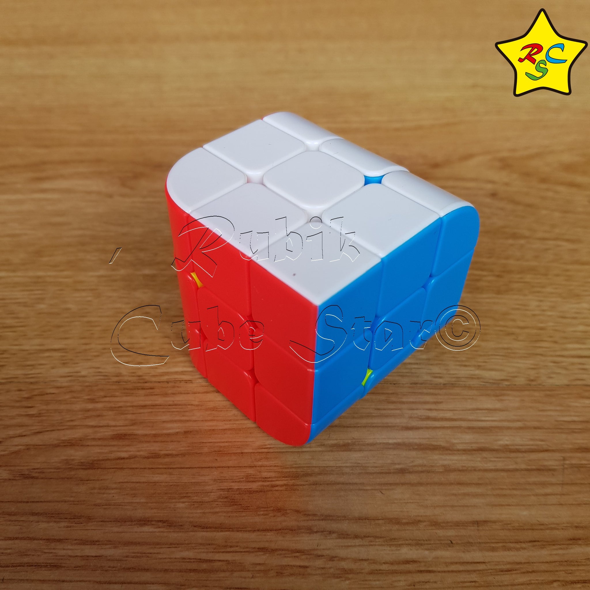 Cubo Rubik 3 Colores Cubo Rubik Penrose 3x3 Curvo 3 Colores Fanxin Stickerless – Rubik Cube Star