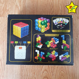 Pack Cubo Soma M + Cubo Rubik Fichas Destreza Mental Regalo
