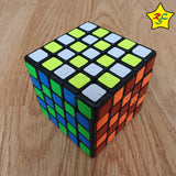 Pack Cubos Rubik Moyu 2x2 A 5x5 Negro Speed Colección Regalo
