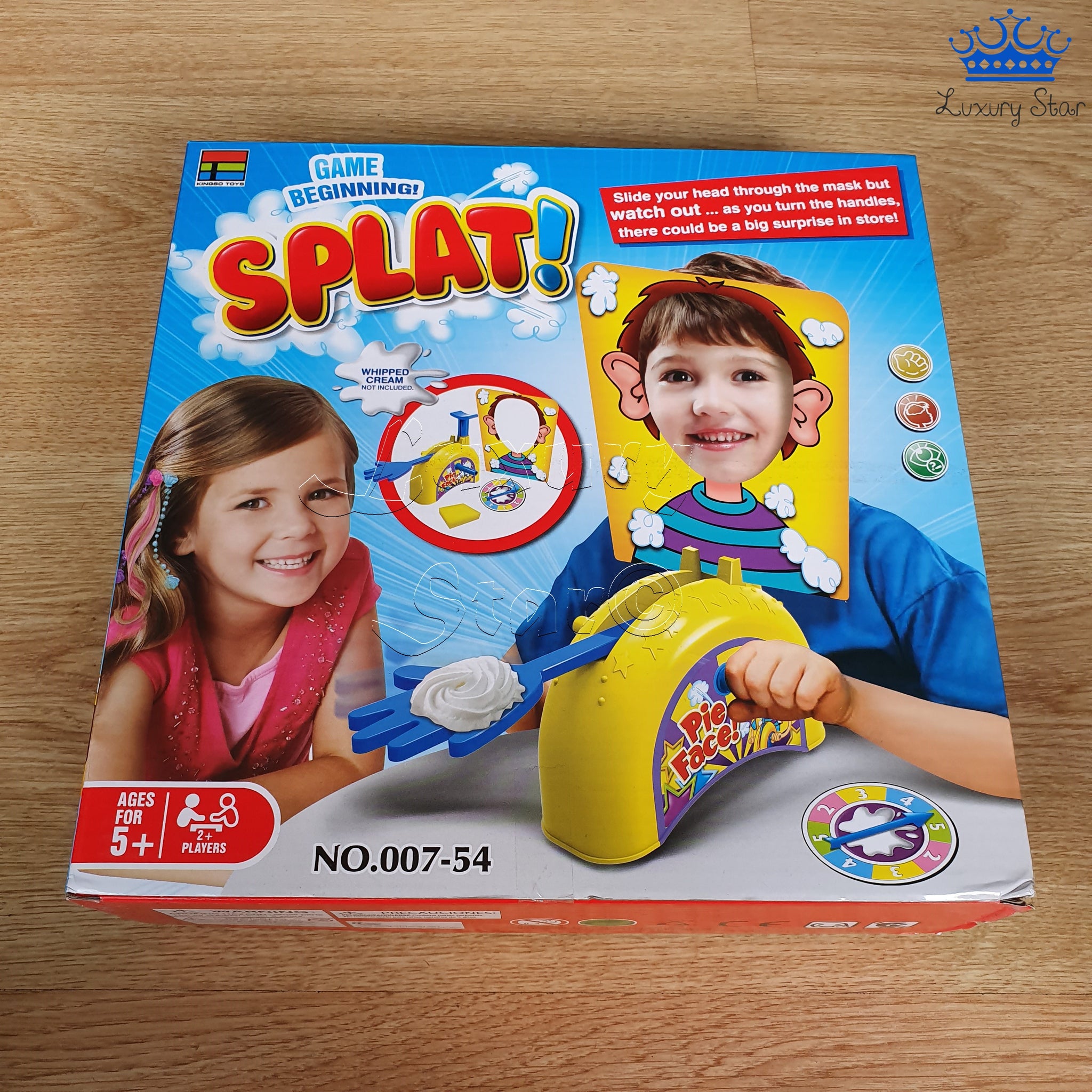 Juego Pastelazo Reto Desafio Pastel Torta Palanca Splat Rubik Cube Star