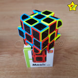 Penrose 3x3 Cubo Rubik Fibra Carbono 3 Colores Magic Cube