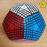 Cubo Rubik Petaminx MF8 Megaminx 9x9 Dodecaedro - Negro