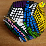 Cubo Rubik Petaminx MF8 Megaminx 9x9 Dodecaedro - Negro