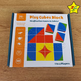 Juego Bloques Pixy Cube Blocks Figura Patron Arte + Tarjetas